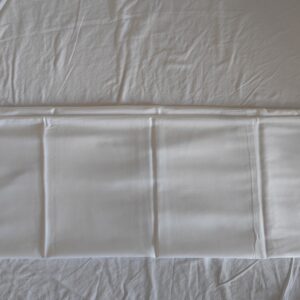Taie d'oreiller d'occasion blanche 50x70 cm